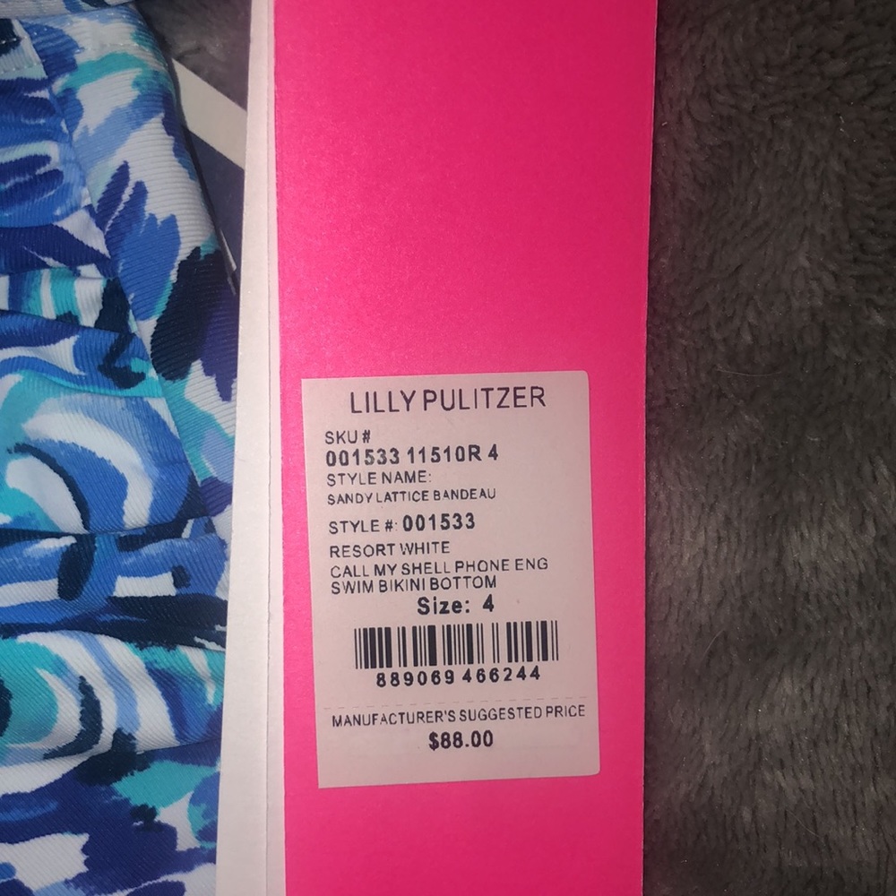Lilly Pulitzer bikini top - Picture 5 of 6